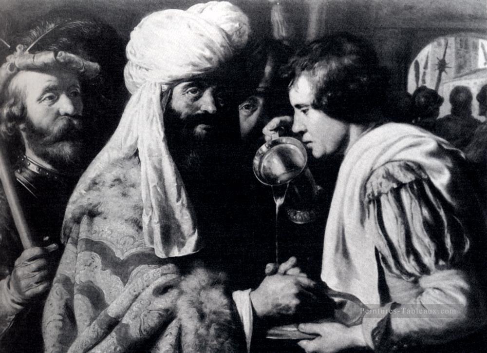 Pilate se lavant les mains Jan Lievens Peintures à l'huile